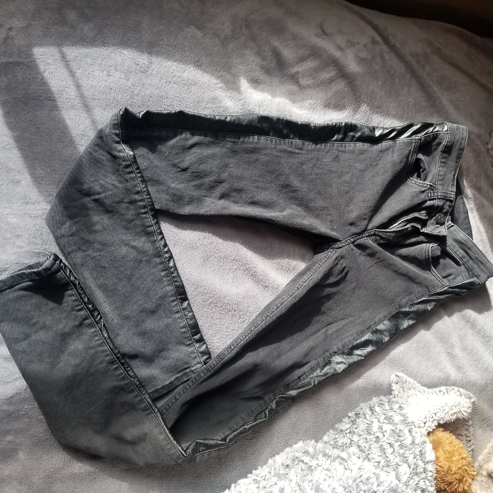 H&M Divided Super Skinny Moto Jeans